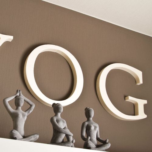 Yoga Schriftzug